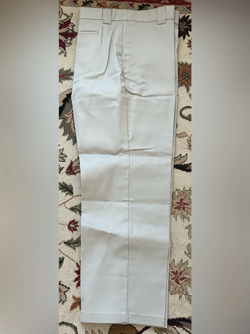 Brahma Work Tough Pants Relaxed Fit Khaki Straight Chinos in Light Tan